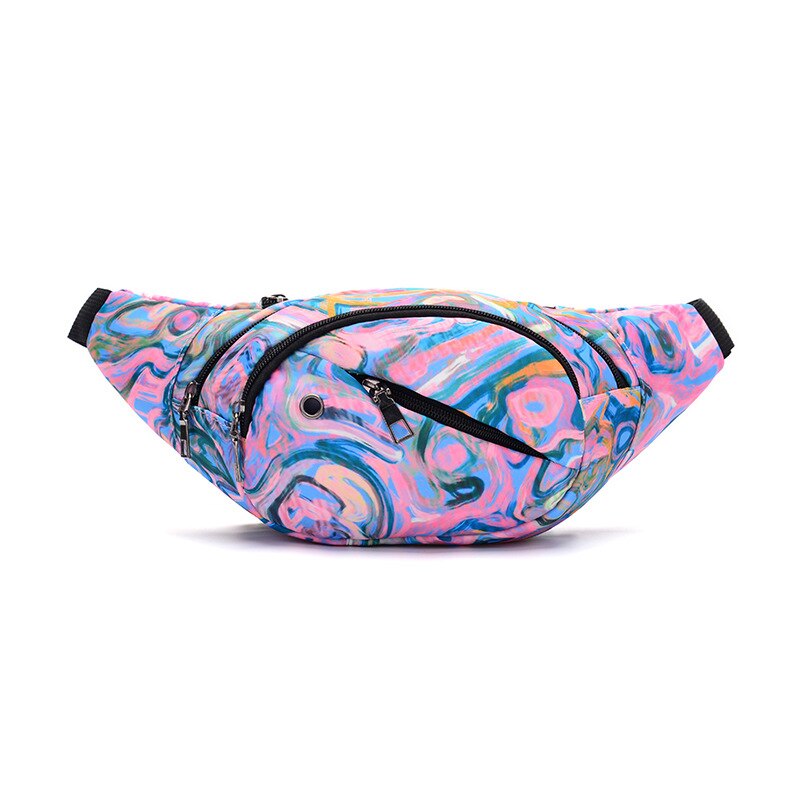 Sac banane imprimé tendance pour femmes | Sac de taille, sac de poitrine de voyage, bourse portable heuptas: B