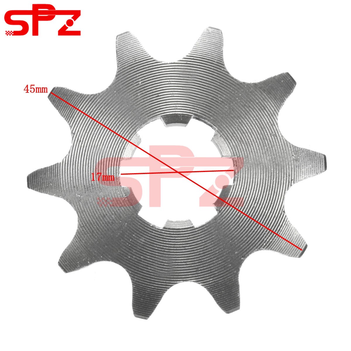 420 10T 11T 12T 13T 14T 15T 16T 17T 18T 19T Motorcycle Front Counter Sprocket for 70cc 110cc 125cc ATV Pit Bike