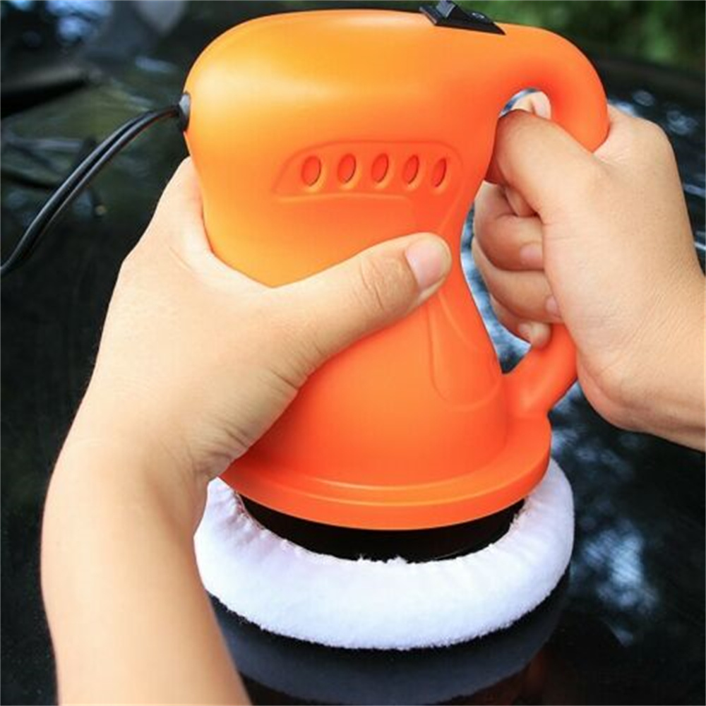 Electric Sander 12V 40W Portable Auto Vehicle Polisher Car Polishing Machine Waxed Orbital Buffer Polishing Machine Kit