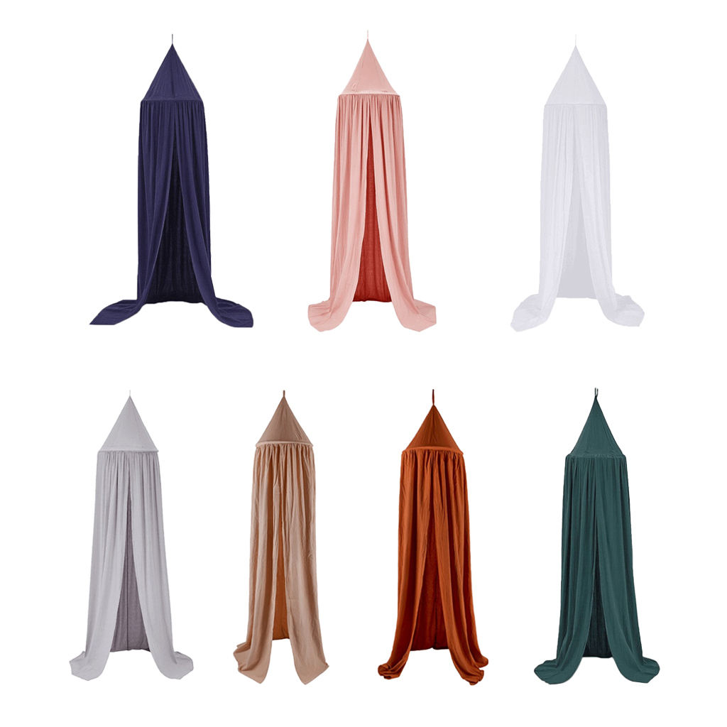Kids Dome Bed Canopy Katoen Klamboe Nursery Spelen Tent Opknoping Kamer