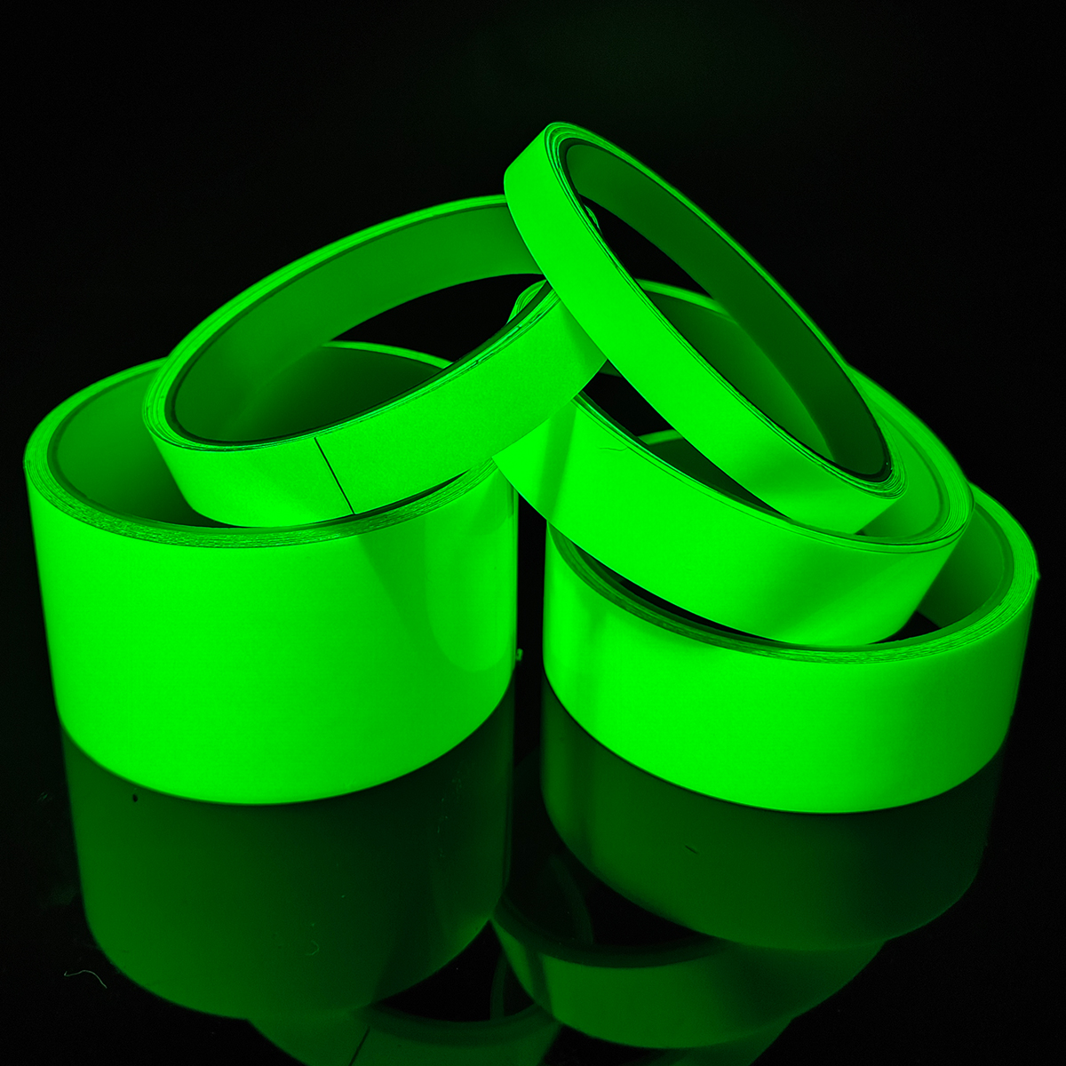 Leuchtendes Klebeband für Höhle nächtlichen Gebrauch, wasserfest, leuchtend Ich bin Dunkeln, Klebebandaufkleber, Hölle fluoreszierend, für Höhle Außenbereich, für Angelruten, Seile