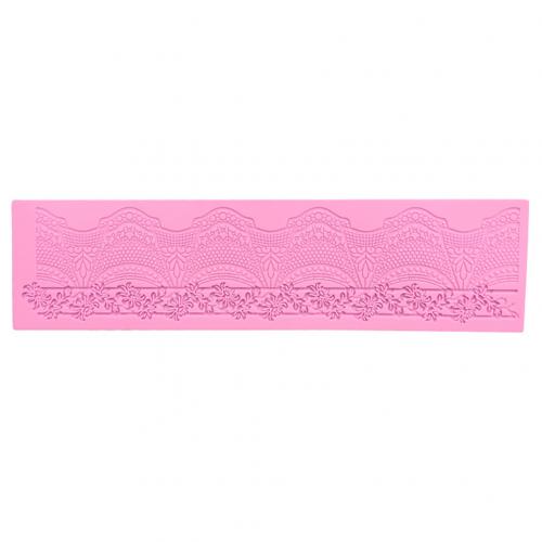 Silicone Lace Flower Cake Mold Fondant Icing Mat Pastry Baking Decoration Tool: LS 22