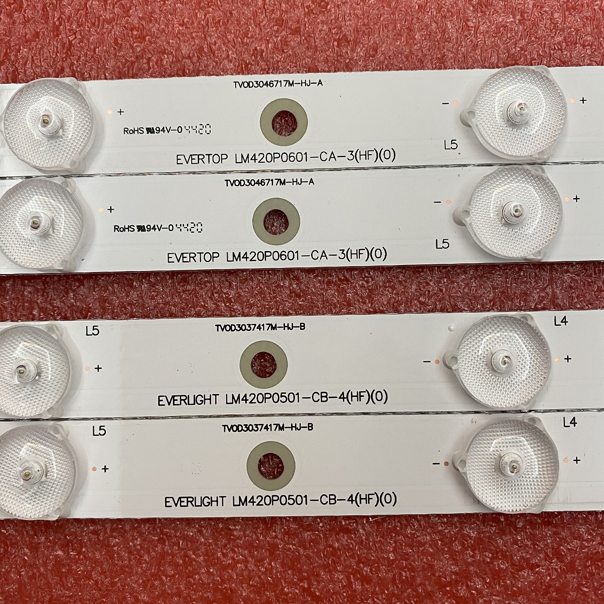 LED backlight strip(12)for 42PFL3208H 42PFL3018T 42PFL3108K/12 42PFL3508G/78 42PFL3188H/12 42PFL3218K 42PFL3108H TPT420H2-HVN04