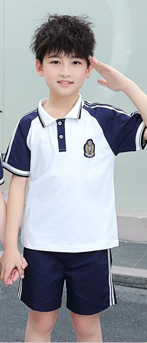 school girl uniform summer style boy British style children's middle school uniforms for primary school students: 2 / 150