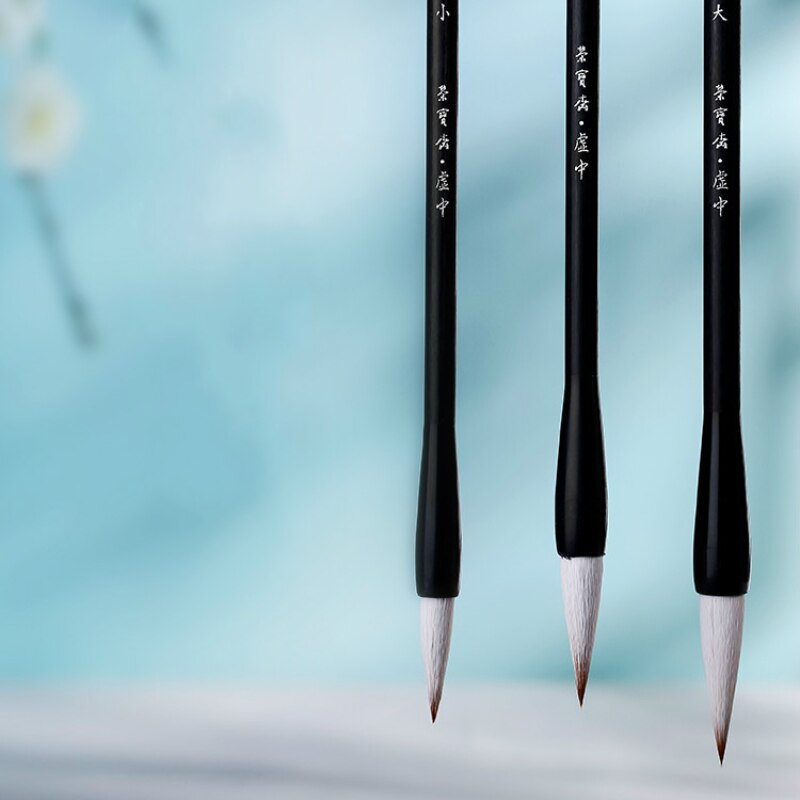 Chinese Calligraphy Writing Brush Set Regular Cursive Script Brush Traditional Landscape Painting Calligraphie Brush Tinta China