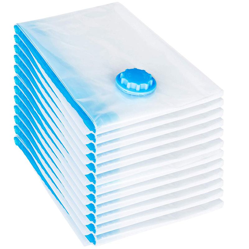 12 pcs set vacuum bag 60x40 cm storage bag sack vacuum bag: Default Title