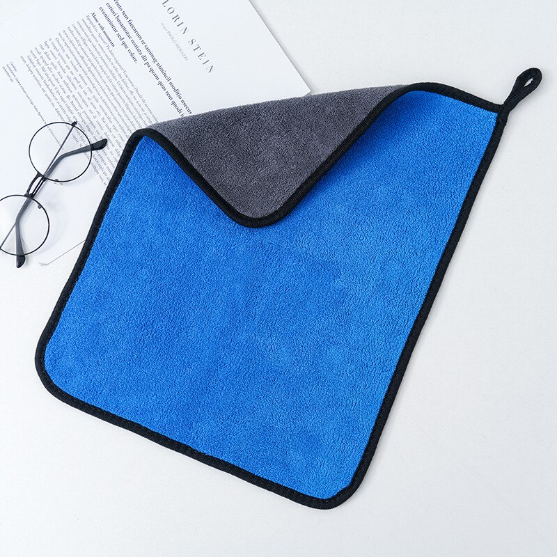 Trapo lavado coche Super absorbente, 30x40cm, microfibra, limpieza, Paños de secado, trapo, toalla de coche, pulido para el cuidado del coche, 1 ud.: Y25-5