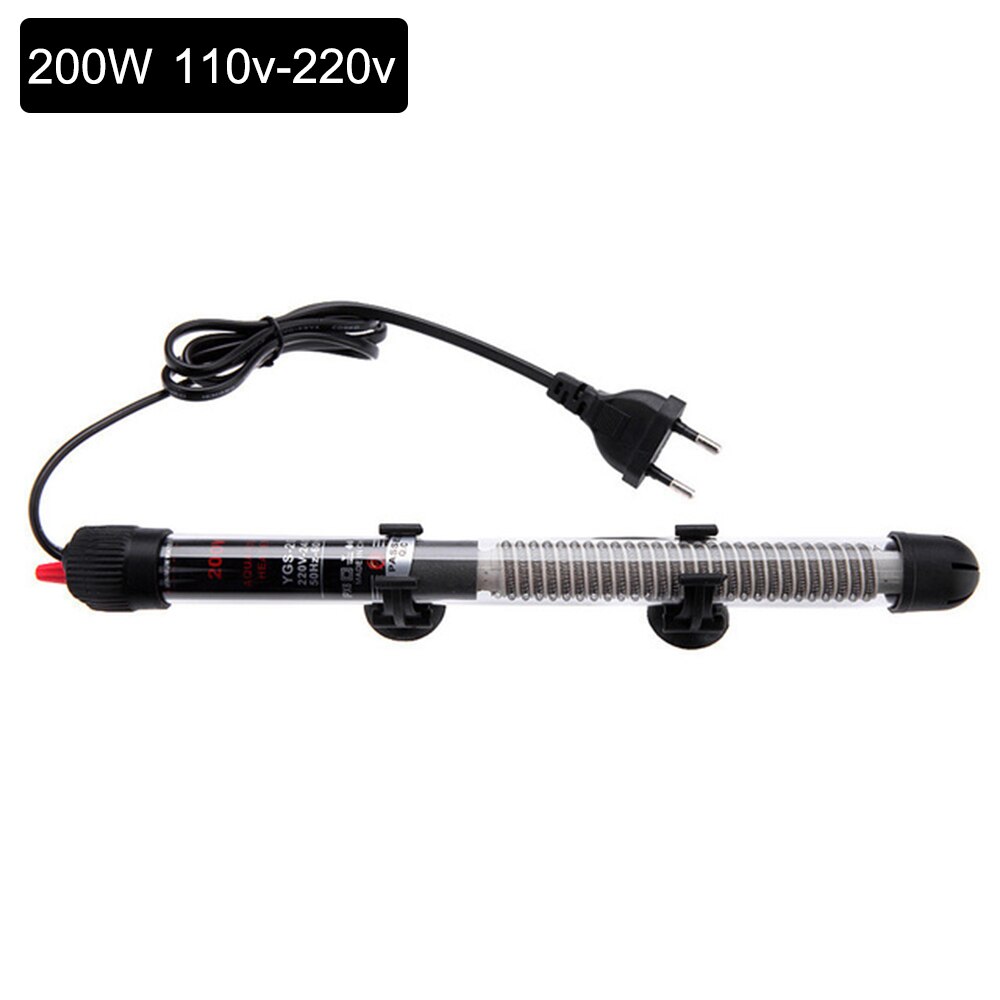 Aquarium Heating Rod Adjustable Water Heating Rod Submersible Constant Temperature Control 25W/50W/100W/200W/300W: 4