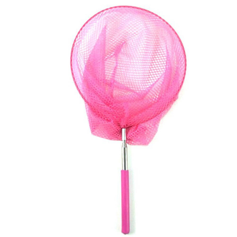 Kids Telescopische Vlinder Netto Zomer Insect Vangen Netten Vissen Speelgoed Voor Kind Catching Insecten En Kleine Vis: Rood