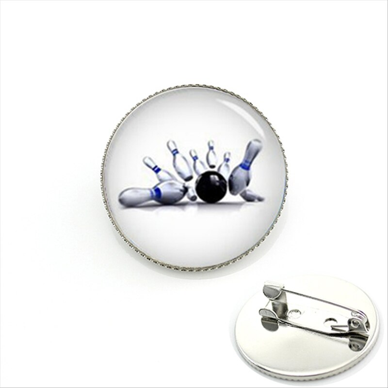 Tafree Strand Volleybal Glas Foto Broches Pins Sport Team Badge Broche Mode Vrouwen Mannen Pin Bal Fans Sieraden KC255: KC475