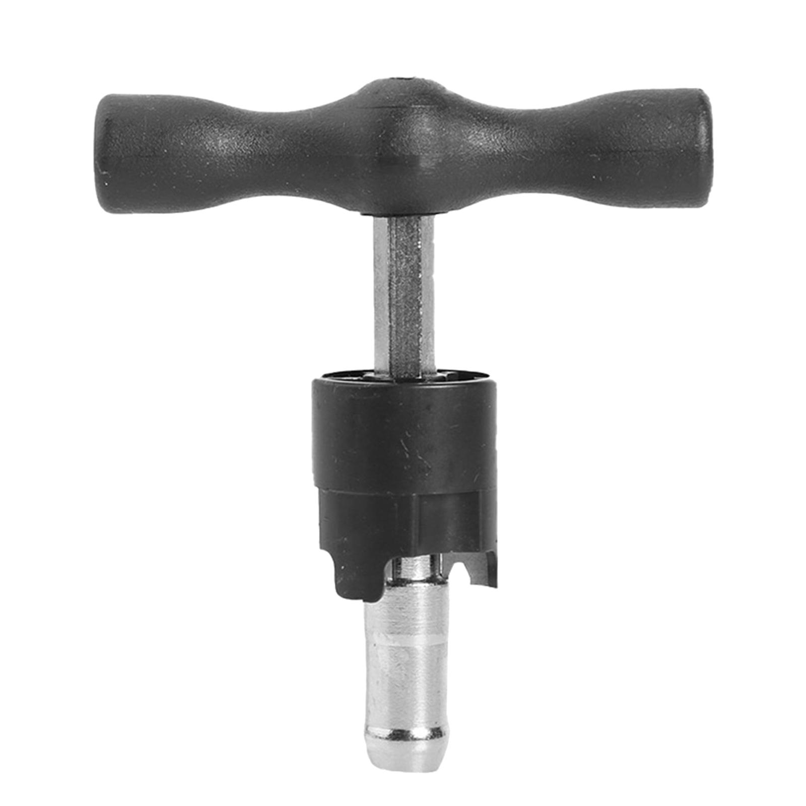 Herramienta calibradora en T, mango de ajuste, reparación de chaflán de desbarbado, herramienta de chaflán de agujero manual interno y externo, Pex de escape: GOLD