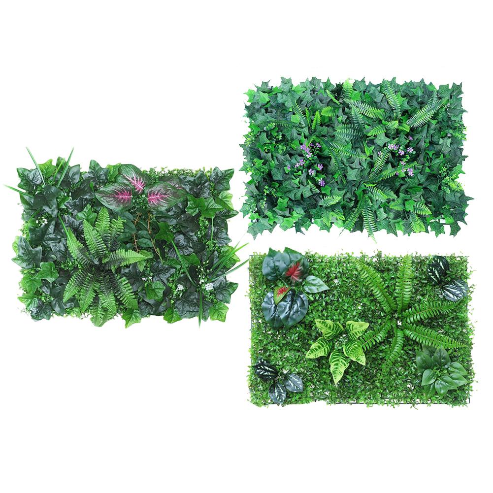 Artificial Plant Hedge Panel UV Protected Privacy Fence Screen For Outdoor Garden Backyard 40*60CM