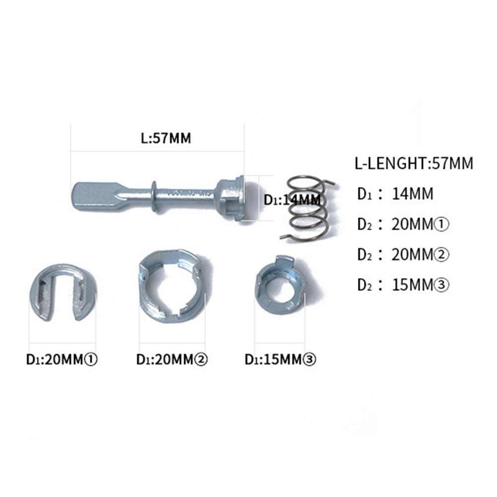 Car Iron Door Lock Cylinder Repair Kit For VW POLO 6N1 6N2 1997-2002 Front Left or Right OE# 6N0 837 223A 5 Pcs/1set