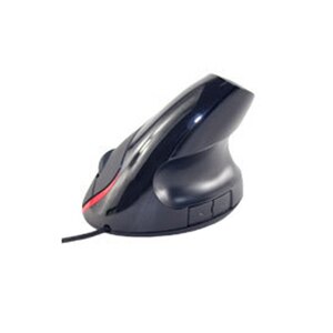 Wired Computer Mouse Healthy USB Wired Ergonomic Vertical Mouse Optical Mice for PC: Black