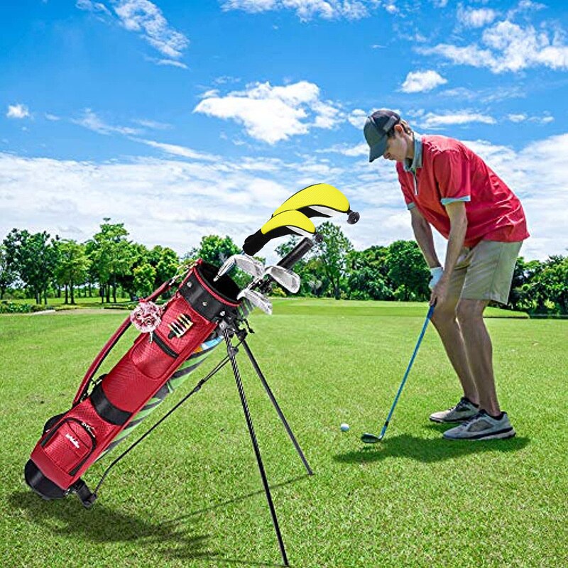 Couvre-tête de Club de Golf à col Long pour hommes et femmes, pilote de bois, hybrides de Fairway avec n ° 1 3 5 interchangeables