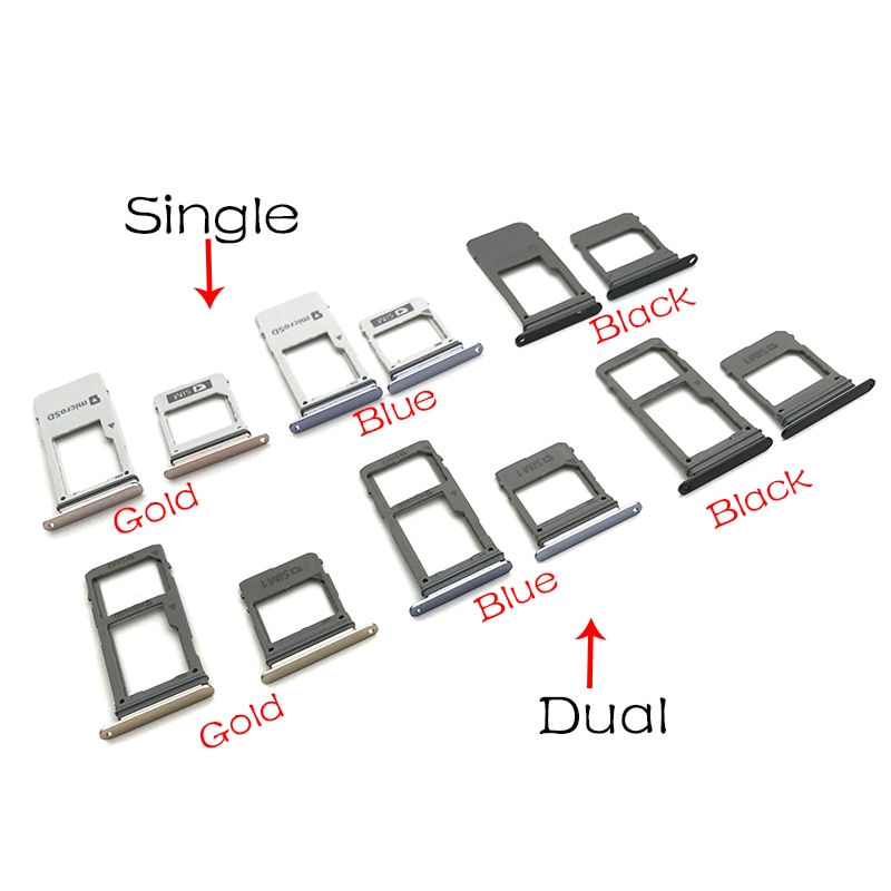 For Samsung Galaxy A8 A530 SIM Card Slot SD Card Tray Holder Adapter + Pin