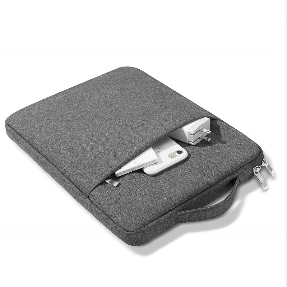 Tablet Case Sleeve Bag Cover for Apple iPad 7th Gen 10.2" Protective Pouch Shockproof Case for iPad 10.2: Dark Grey