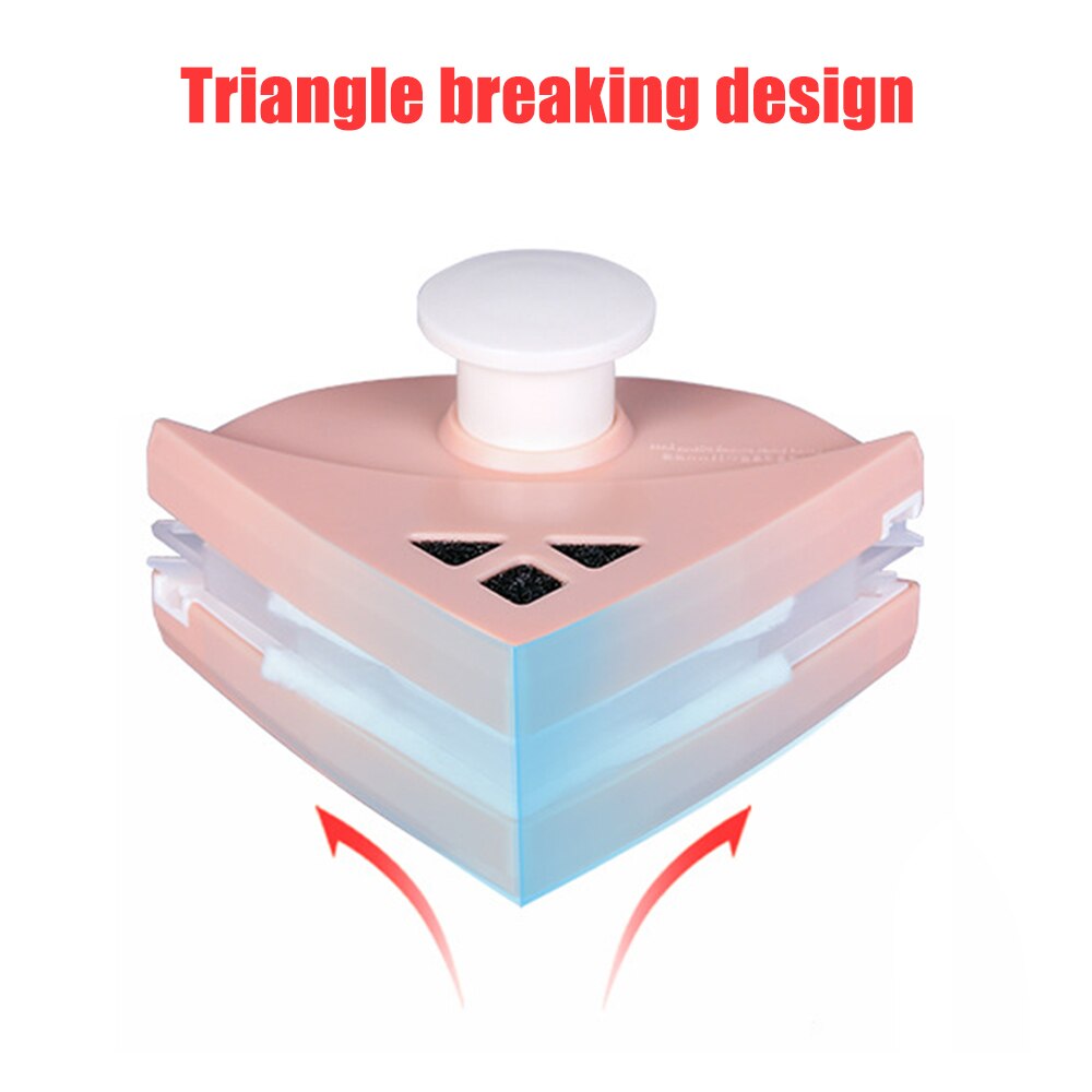 Magnetische Ruitenwisser Glas Cleaner Brush Tool Double Side Magnetische Borstel Vensterglas Borstel Voor Wassen Huishoudelijke Schoonmaken Tool