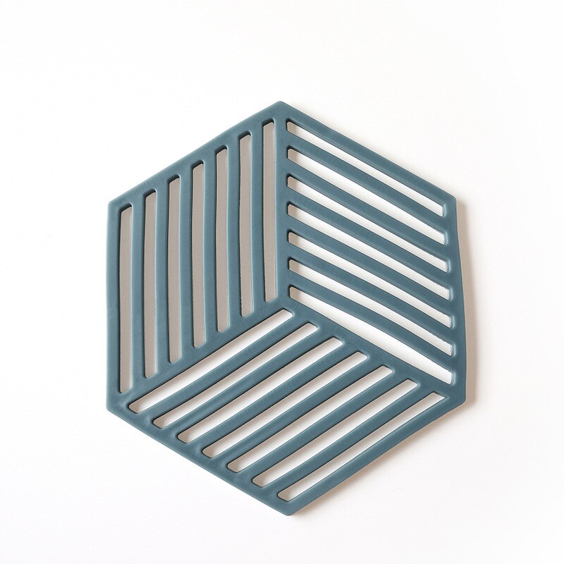 Set de table en Silicone, 1 pièce, dessous de verre isolant à la chaleur, tapis Simple, pour la décoration de la maison, pour bureau