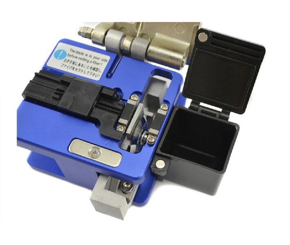 Hoge Precisie FC-6S Optical Fiber Cleaver Met Fiber Schroot Collector Ftth Fiber Snijden Cleaver