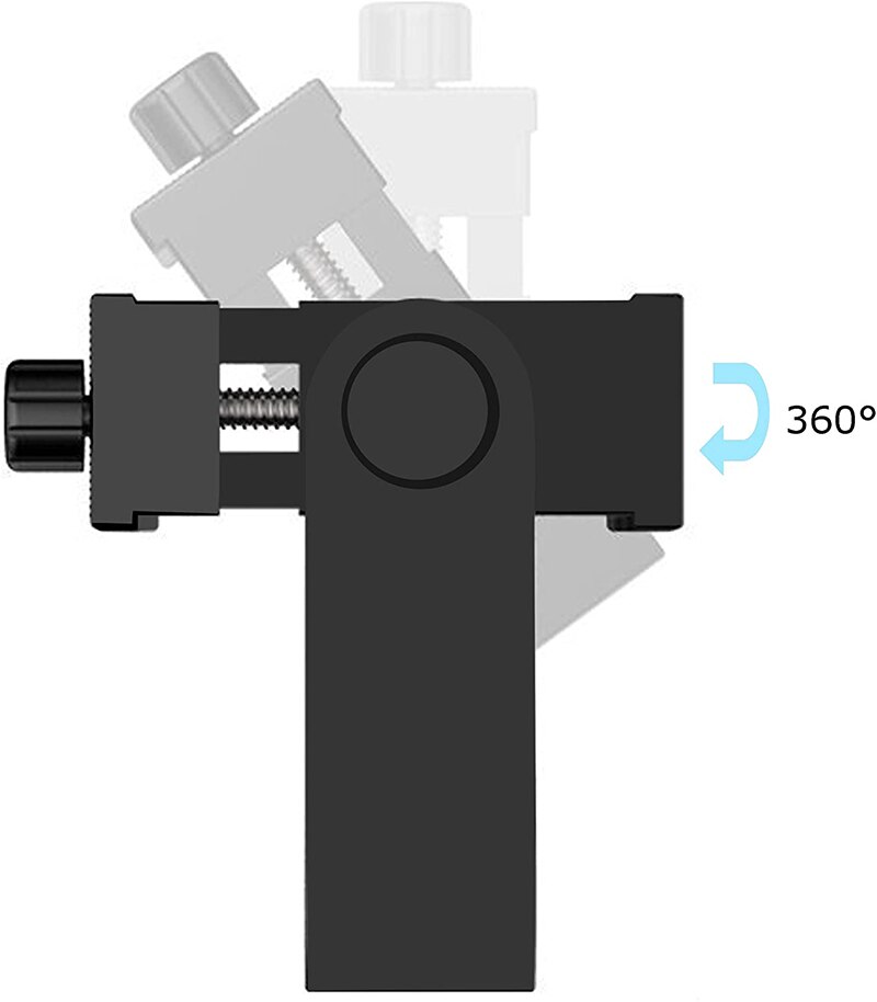 Universele Smartphone Tripod Mount Adapter, Past Alle Telefoons, Draait Verticale En Horizontale, Verstelbare Klem