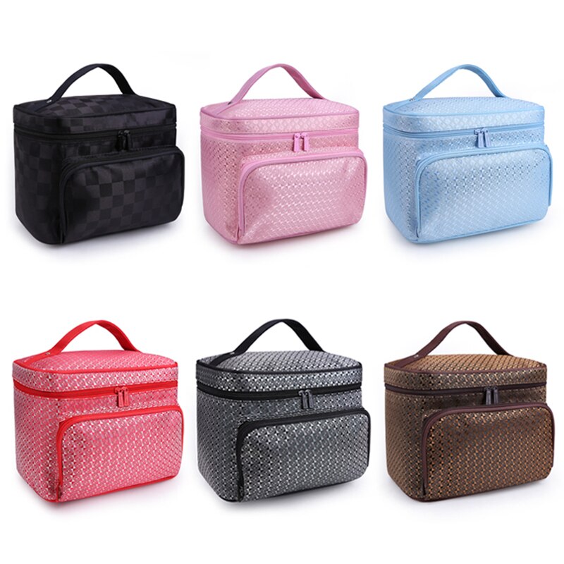 Do Not Miss Women Cosmetic Makeup Bag Folding Travel Makeup Organizer Bag Waterproof Cosmetic Bag Makeup Brushes Case Wash Bags