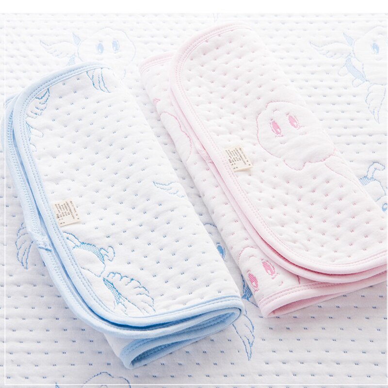 Matelas de lit pour bébé respirant, coussin imperméable pour -né, en coton doux, avec changement d'urine, Durable