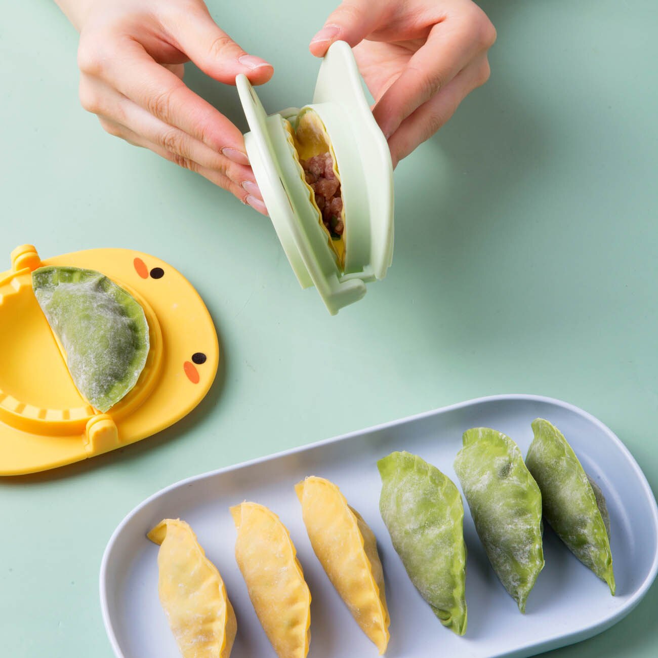 Moule à raviolis chinois, ustensile de cuisine, pour faire des raviolis et des tartes