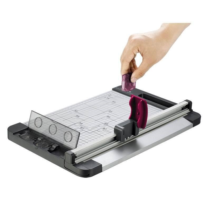 Multifunctional Photo Paper Cutter A4 Manual Roller Pulley Dotted Line Paper Cutter Creasing Machine Paper Cutting Machine