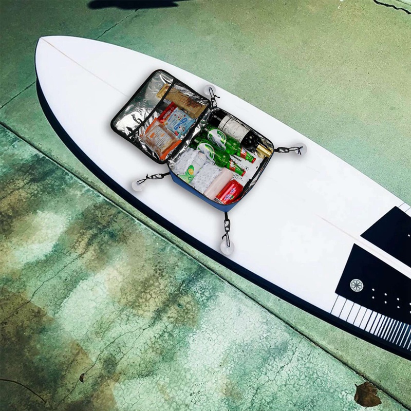 Deck Tasche Paddle Board Kühler Mesh Top Tasche Wasser-Beständig Isolierte Für Sups Kajaks