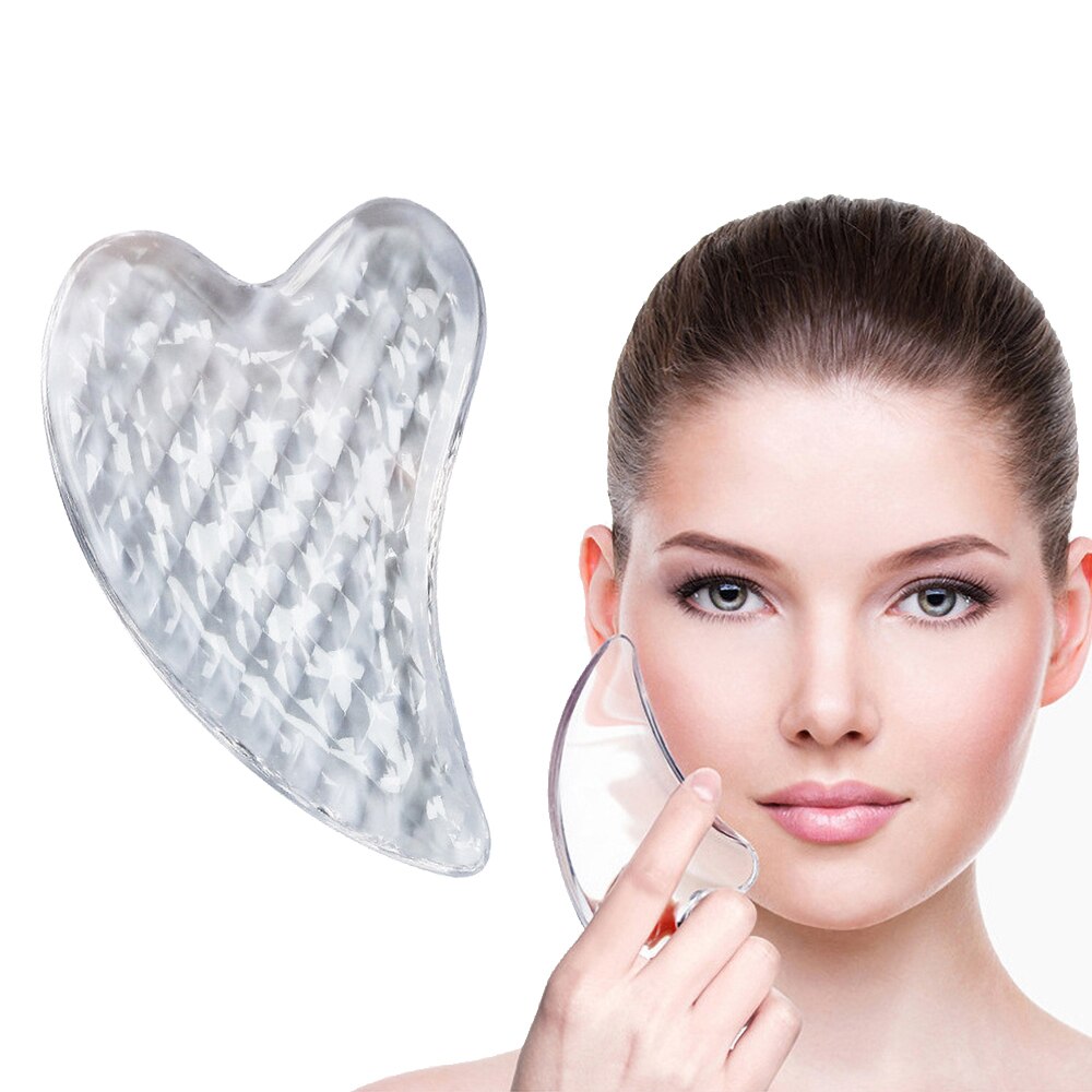 Facial Massage Gua Sha Board Crystal Gua Sha Face-lifting Artifact Lifting Facial Beauty Beauty-beautifying Gua Sha Board