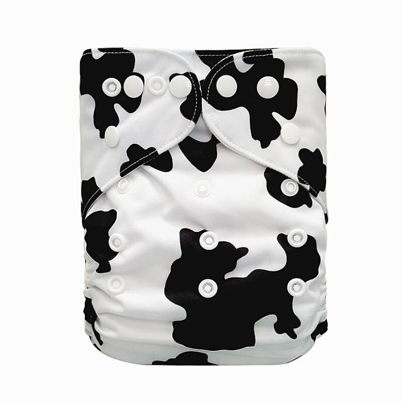3-15KG Baby Cloth Diaper With 1pcs 4-layers Insert Washable Nappies ECO-Friendly Diaper Pocket Adjustable Reusable Cloth Diapers: J001
