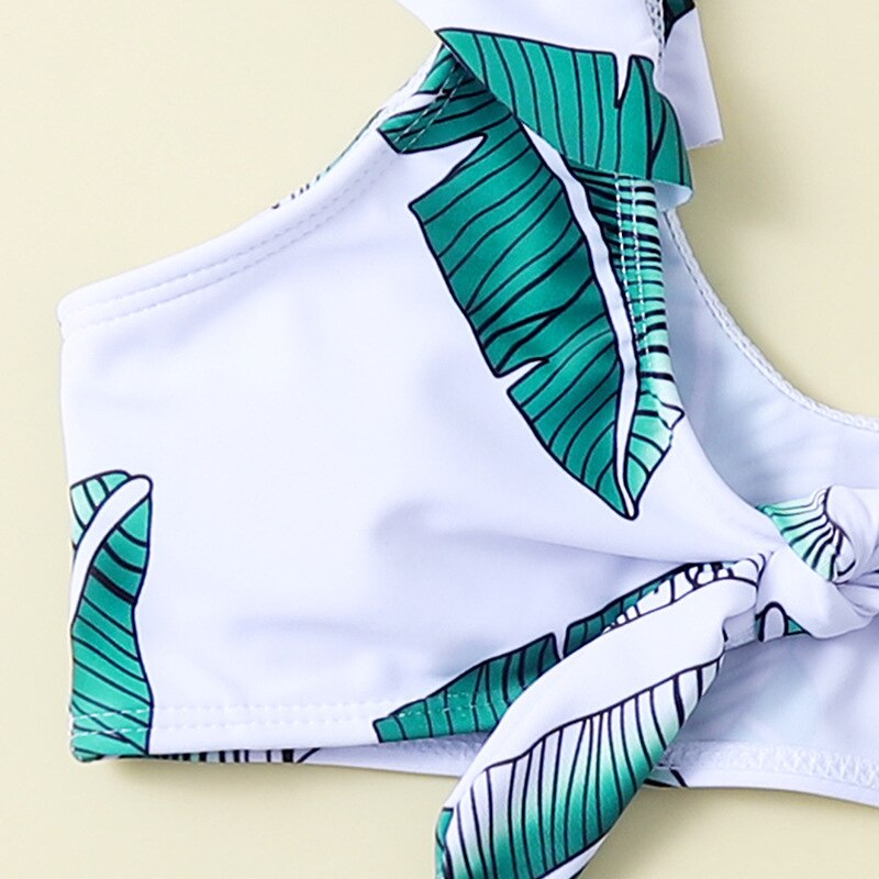 Perfashion Girls' Two-Piece Tankini Swimsuits - Youth Bathing Suits For Beach & Pool
