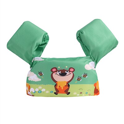 Bébé enfants gilet de bain gilet de sauvetage sécurité Sport nautique mousse bras anneaux dispositifs de flottaison de sécurité nager cercle anneaux de natation âge 2-6: Bee