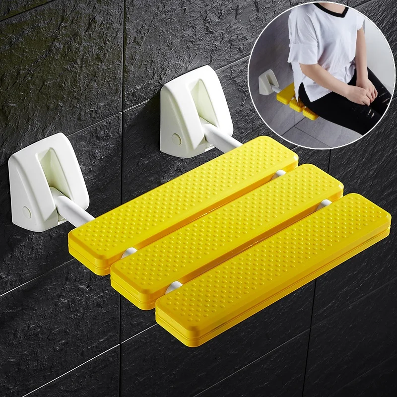 Wand Dusch sitze Dusche Klappstuhl Bad Stuhl ältere Dusche Spa WC Bank Hocker Badehaus Stuhl rutsch fest