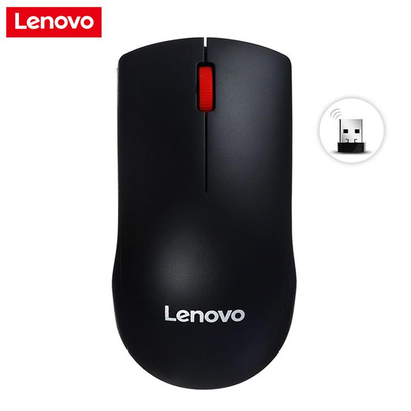 Lenovo M120 Pro Wireless Mouse 2.4GHz Laptop Mouse with USB Receiver Ergonomic Optical BT Mice for PC Computer Home Office: Default Title