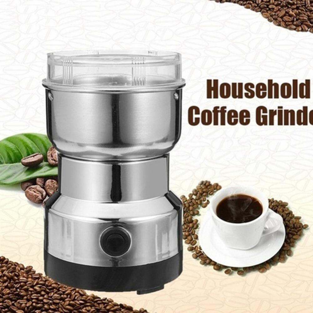 Kitchen Supplies 110/240V Electric Coffee Grinder Bean Herbs Spice Kitchen Grinding Machine Mill Grinding Machine Coffee Grinder