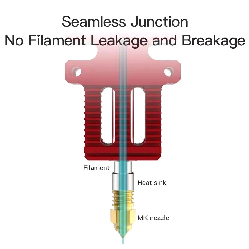 CREALITY 3D Original 5Stck 0.3/0.4/0.5/0.6/0,8 MM Hotend Extruder Düsen Für CR-6 SE Ender-3 V2 Ender-5 CR-10 V2 Drucker