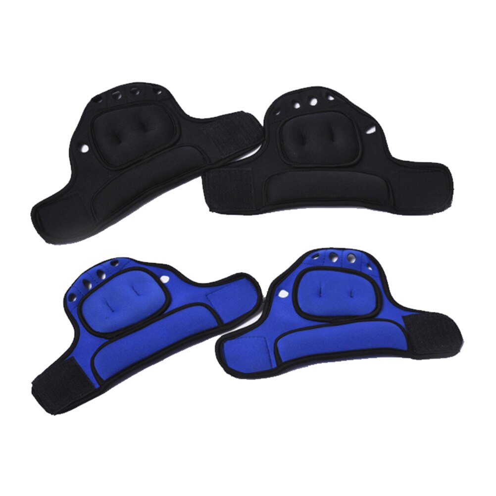 1KG Sports Fit Weighted Gloves Wrist Weight Resistance Fitness Training Glove Fingerless Gym Gloves Fitness Equitment