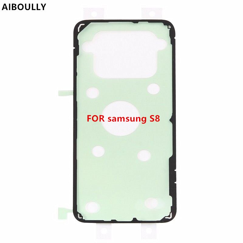 AIBOULLY Originele Achterkant Deur Lijm Voor Samsung Galaxy S8/G9500 Rear Batterij Cover Sticker Tape