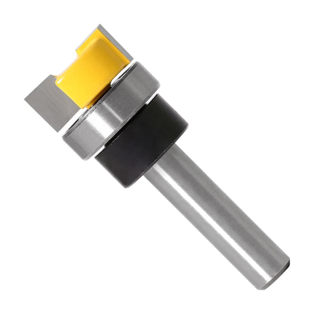 1pc 8mm Shank Hinge Mortise/Template Router Bit - 3/4"W X 5/16"H - Tenon Cutter For Woodworking Tools