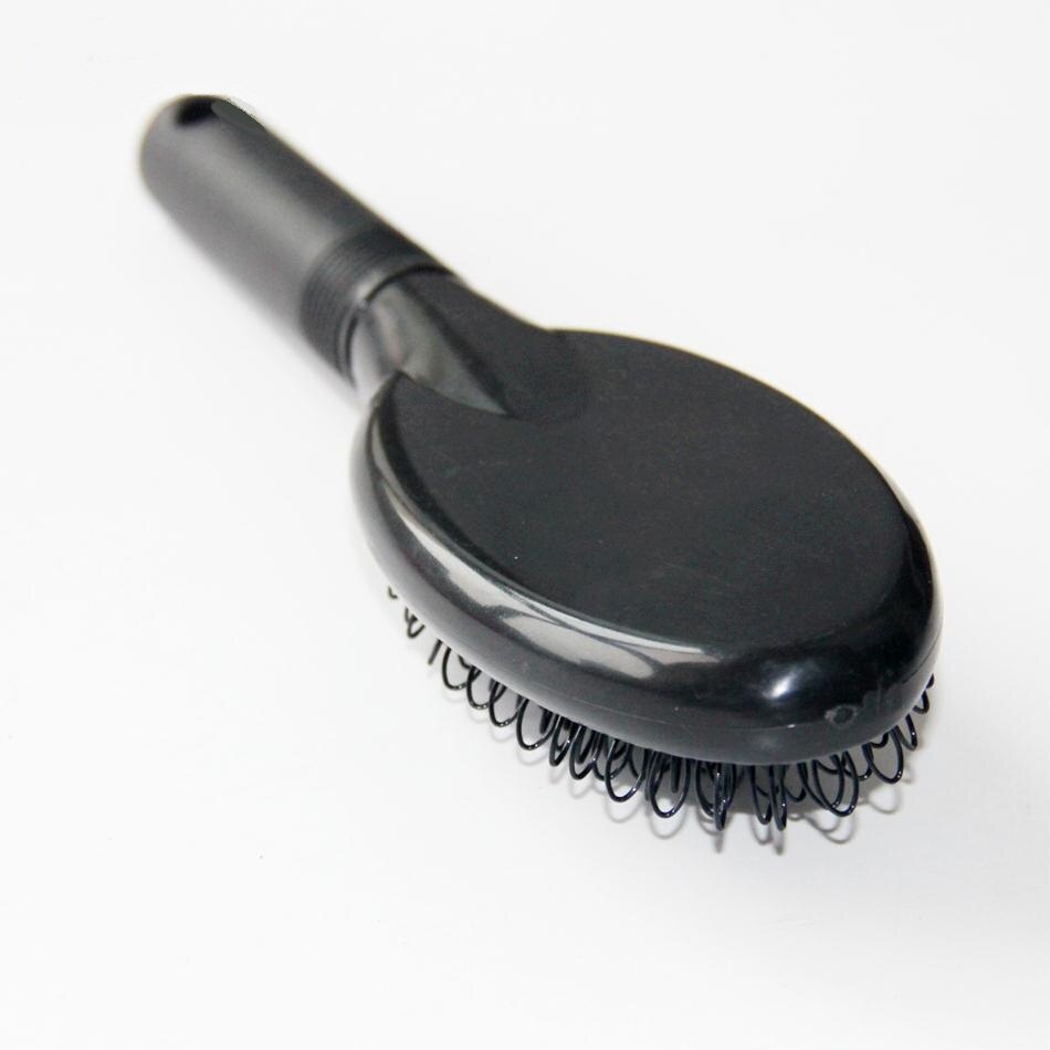 Pink Loop Brush Comb For Hair Extension 1pc Massage Anti-Static Black Hairstyling Combs For Hair Salon
