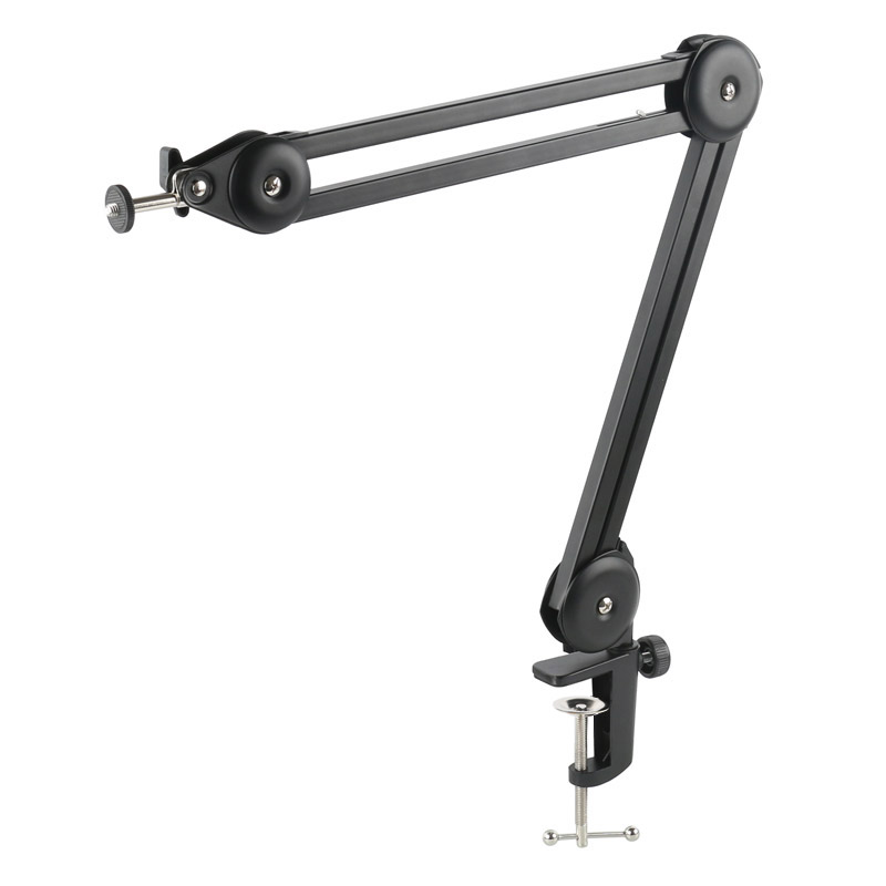 Microscope Video Camera Webcam Desktop Work Arm Stand Adjustable Boom Table Working Hanger Cantilever Stand Holder 1/4 6mm