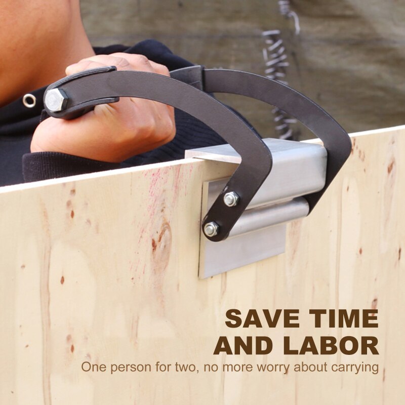 50kg Heavy Handing Tools Plywood Panel Carrier Handy Gripper Wood Board Lifter Handle Tool Sheetrock Lfiting Tools