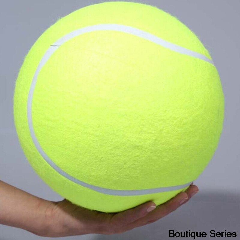 Oryginalna gigantyczna piłka tenisowa 24 CM zabawka dla zwierząt podpis mega landara duża piłka tenisowa