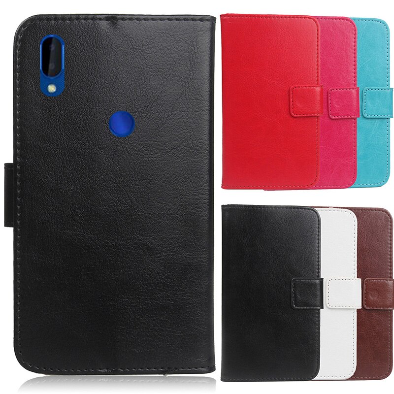 Voor mls  d6 4g hoesje 6 inch luxe flip lederen hoesje achterkant telefoonhoesje voor mls  d6 4g holster