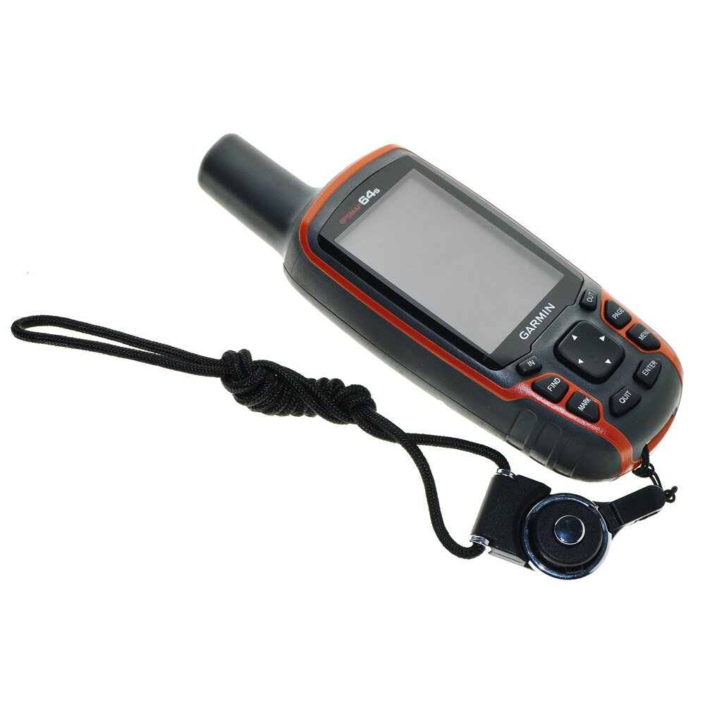 Zwarte Afneembare Ring Neck Strap Lanyard Voor Garmin Astro 430 320 900 Alpha 50 100 200i Gpsmap 66 66S 64st 62S 62st