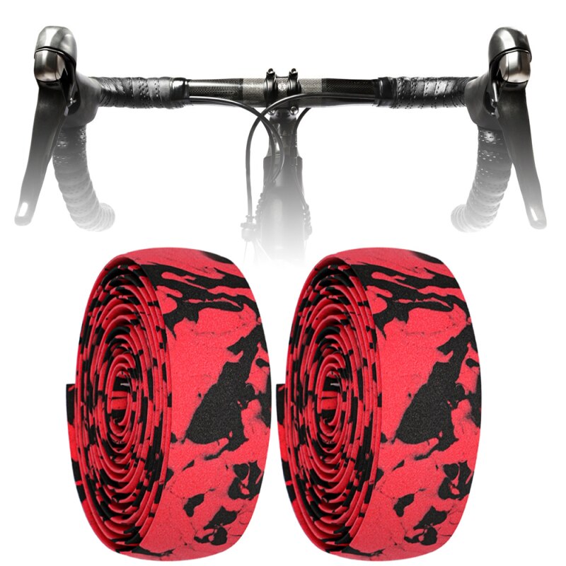 Camouflage Riem Met Fietsstuur Veelkleurige Strap Met Demping En Camouflage Riem Voor Stuur En Road Fietsen: B