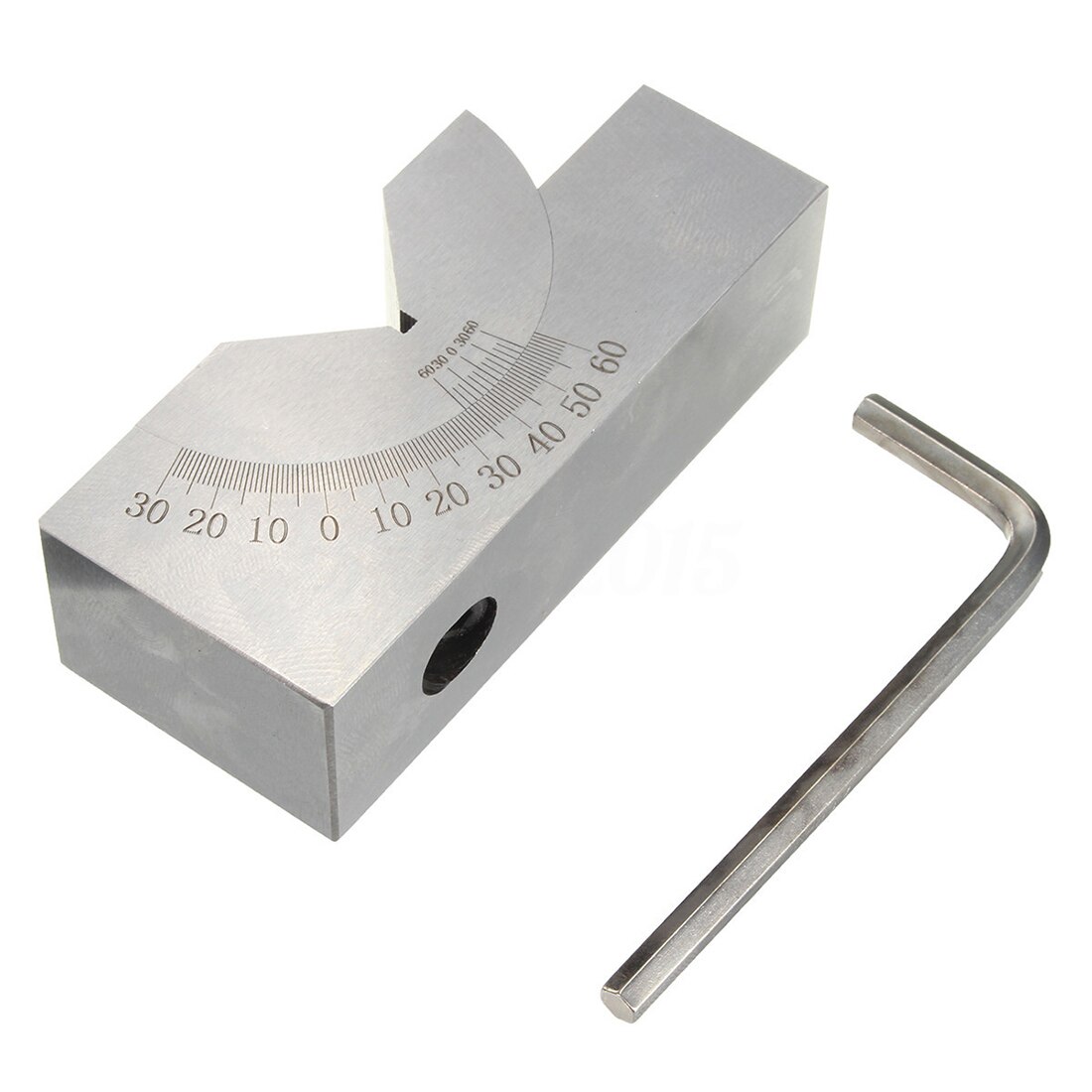 Mini fresadora de ángulo ajustable de precisión, 75x25x32mm, 0 grados a 60 grados