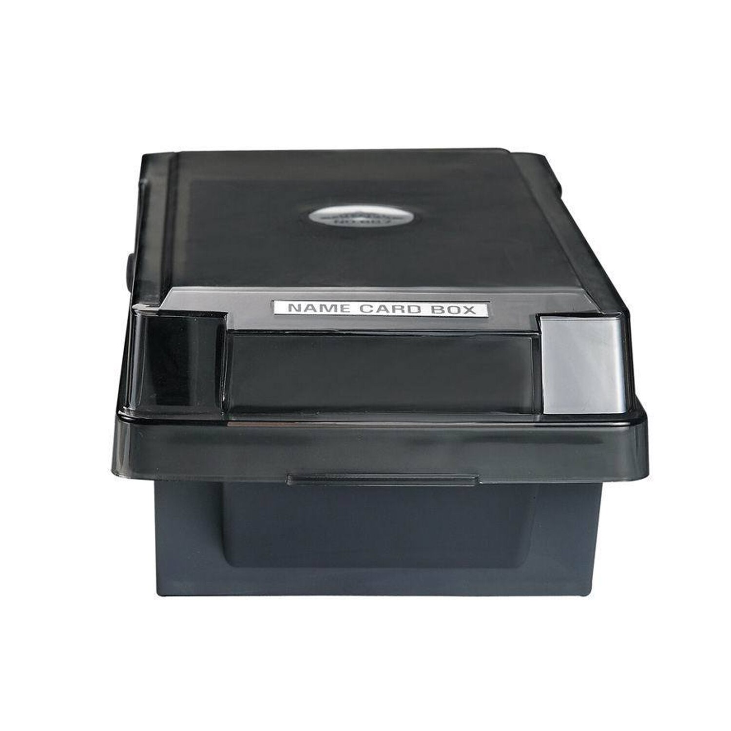 Tarjetero de gran capacidad para hombre, caja organizadora con separadores, pestañas de índice para fidelización de negocios, tarjetas de crédito de plástico